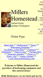 Mobile Screenshot of millershomestead.com